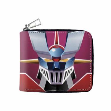Imagem de Carteira Mazingers Anime Characters Slim Bifold em couro PU - Yiweisai