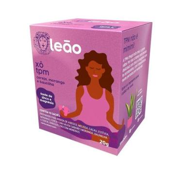 Imagem de Chá Leão Xô TPM Cereja, Morango e Baunilha com 10 Sachês - Leao