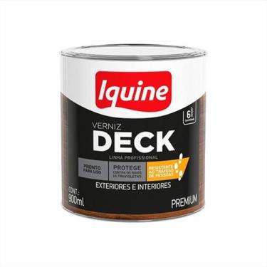 Imagem de Verniz Super Premium Deck Natural 900ml Iquine Madeira