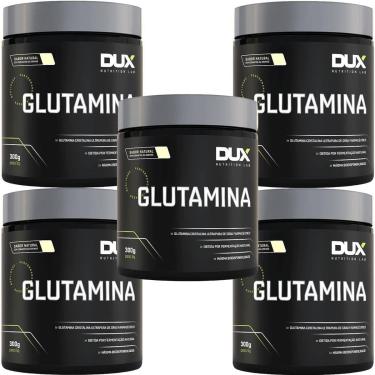 Imagem de Kit 5X Glutamina - 300g Sabor Natural - Dux Nutrition-Masculino