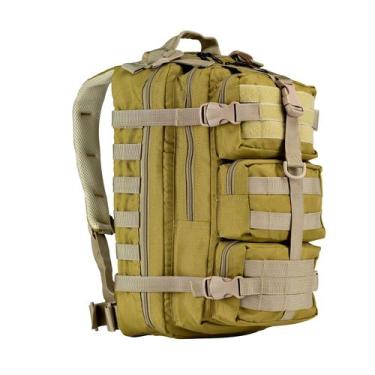 Imagem de Mochila de Hidratação Assault 30L - BRASIDO TACTICAL & OUTDOOR, Caqui