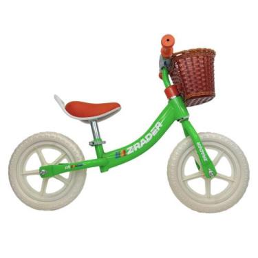 Imagem de Bicicleta de Equilíbrio Infantil  Aro 12' Sem Pedal Com Cestinha - Z-R