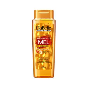 Imagem de Shampoo Hidratação e Nutrição 410ml DaBelle Hair Milagres do Mel para Cabelos Secos e Danificados