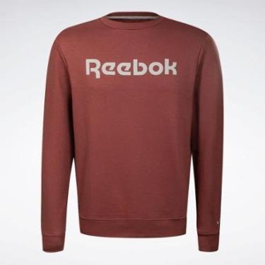 Imagem de Blusa Reebok Big Logo Linear Crew Masculino-Masculino