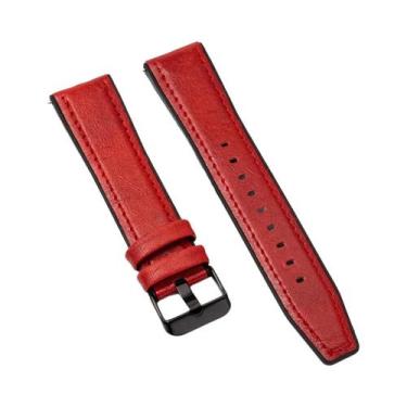 Imagem de Pulseira De Couro E Silicone De 20mm 22mm Para Samsung Galaxy Watch 7 