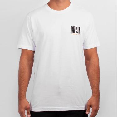 Imagem de Camiseta Rip Curl Origins Branca Masculina-Masculino