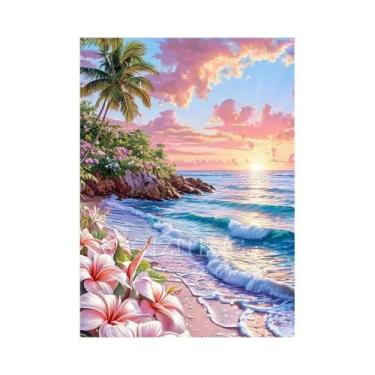 Imagem de Kit De Pintura Diamante 5D Para Adultos Iniciantes: Barco À Vela No Ma