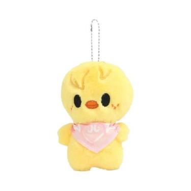 Imagem de Chaveiro De Pelúcia Infantil Fofo Com Boneca E Cachecol, Pingente De B