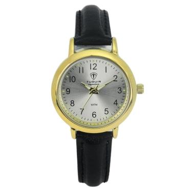 Imagem de Relógio Tuguir Feminino Ref: Tg30493 Social Dourado