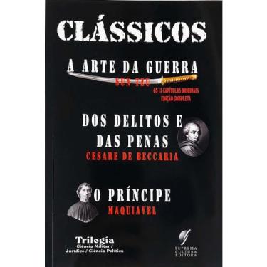 Imagem de Livro trilogia o principe, a arte da guerra e dos delitos e das penas 