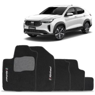 Imagem de Tapete Fastback 2022 a 2025 Preto Jogo 5 Peças Carpete Automotivo - ZP