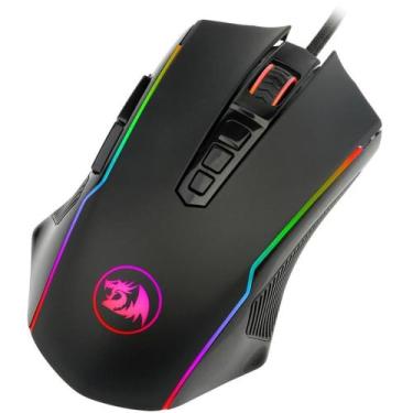 Imagem de Mouse Gamer Redragon Ranger M910, RGB, 9 Botões, 12400DPI - M910-RGB