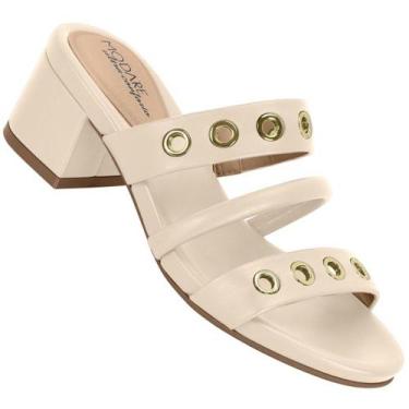 Imagem de Tamanco Modare 7187.110 Feminino, Creme, 38