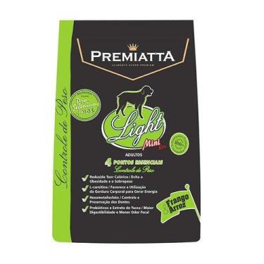 Imagem de Ração Premiatta Light Mini para Cães Adultos Sabor Frango e Arroz 3kg