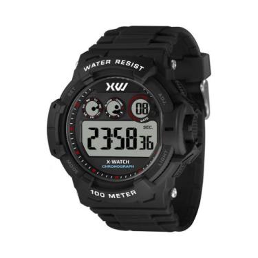 Imagem de Relógio Preto Masculino X-Watch Xtyle XMPPD680