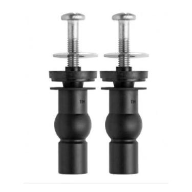 Imagem de 6un Kit Parafuso Fixador Aço Inox Assento Sanitario Blukit