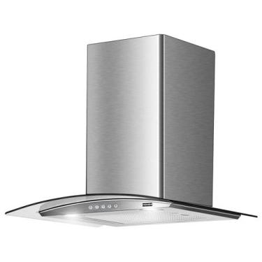 Imagem de Coifa franke glass classic parede 60cm - 110 v 16676, Prata, 110V