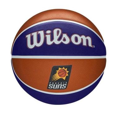 Imagem de Bola de Basquete NBA Tribute 7 - Phoenix Suns, Azul, Laranja