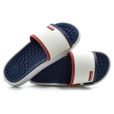 Imagem de Chinelo Slide Masculino Rider Pump II, Branco, 42