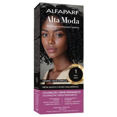 Imagem de Tintura Capilar Alta Moda 1 Preto 150g