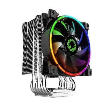 Imagem de Cooler para Cpu Argb Gamma 500 RMT1687H com Controladora e Controle Remoto Preto Gamemax