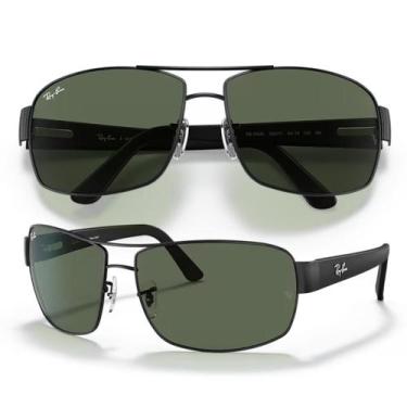 Imagem de Óculos De Sol Ray Ban Preto Fosco RB3503L Tamanho 66