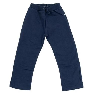 Imagem de Calça Infantil Hering Kids Moletom 5582rff07 , Marinho, P