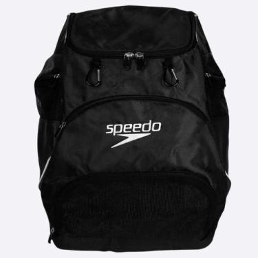 Imagem de Mochila Speedo Swim II Natação Esportiva 30L Impermeável - Único, Pret