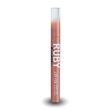 Imagem de Lip fix ruby kisses glossy tint alta fixação rosy brown - KISS NEW YOR