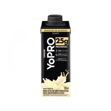 Imagem de Bebida Láctea YoPRO Milkshake de Baunilha - Sem Lactose Zero Açúcar 25