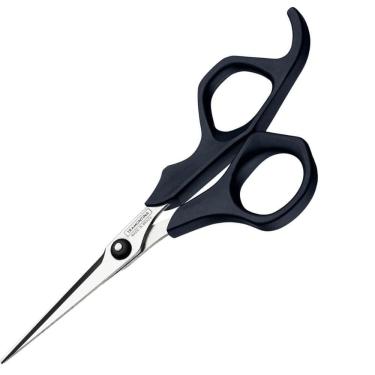 Imagem de Tesoura Cabelo Cabeleireiro Tramontina Aço Inox Fio Navalha Onix 5` Cabelo