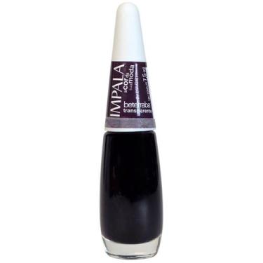 Imagem de Esmalte Transparente Beterraba a Cor da Sua Moda Impala 7,5ml