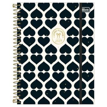 Imagem de Planner semanal 2027 espiral 80 folhas West Village M7 Tilibra Cor:Cor
