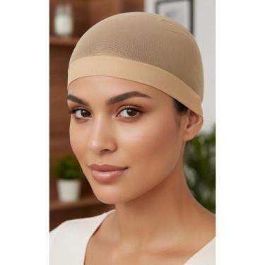 Imagem de 2 Toucas para Peruca Lace Wave Bege Confortável - Congratulations Stor
