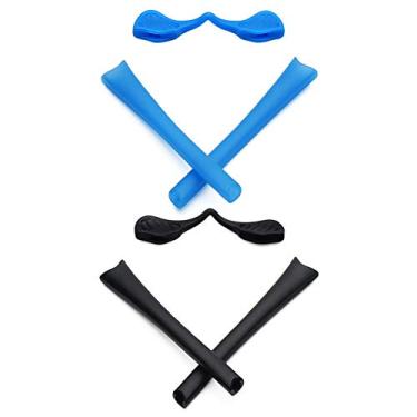 Imagem de Mryok Kits de reposição para óculos de sol Oakley Radar XL, Azul-celeste, One Size