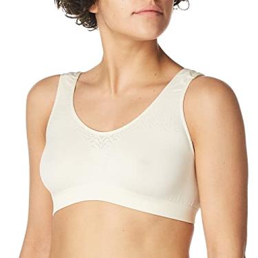 Imagem de Blusa cropped feminina Bali Comfort Revolution, 1 pacote - Bege claro, XG