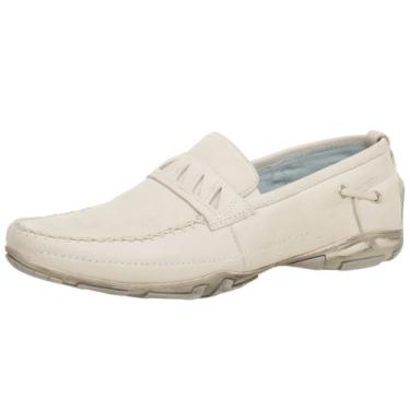 Imagem de STEVEN by Steve Madden Sapato masculino Corrsica sem cadarço, Branco, 9.5 M