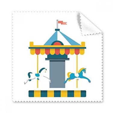 Imagem de Pano de limpeza com ilustração de carrossel Amazing Funny Park, 5 peças