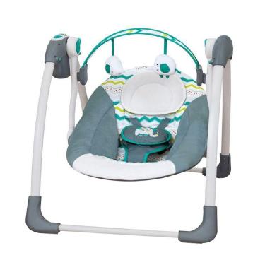 Imagem de Cadeira De Descanso E Balanço Automático Mastela Plush Toys Verde