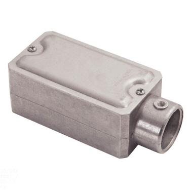 Imagem de Condulete fixo 3/4&quot; tipo &quot;E&quot; - com tampa / sem rosca / sem pintura Tramontina