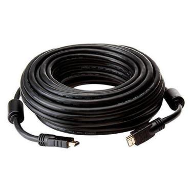 Imagem de Cabo Hdmi X Hdmi Macho Imagens 3d 1.4 - 20 Metros