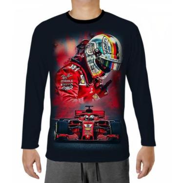 Imagem de Camiseta Manga Longa 23 Ayrton Senna Piloto Formula 1 - Primus