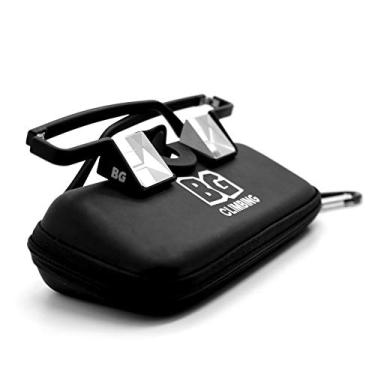 Imagem de BG Climbing Belay Óculos para escalada – Óculos de prisma confortáveis para belaying – Equipamento de escalada e acessórios para Belayers (preto)