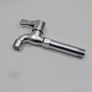 Imagem de Moda jardim bronze alongar torneira aberta rápida/máquina de lavar torneira de água fria/esfregão torneiras de piscina, smt129,170 s