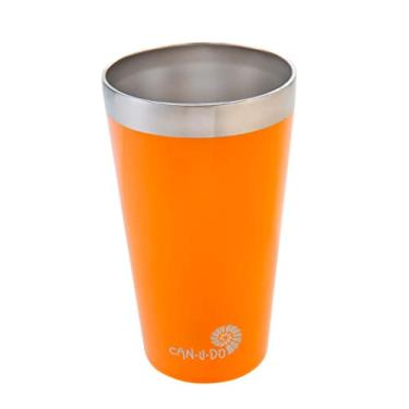 Imagem de Copo de Inox Térmico - 480ml (Laranja)