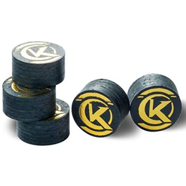Imagem de KONLLEN Pontas para taco de bilhar de bilhar – Ponta para taco de bilhar/ponta para sinuca 14 mm 6 camadas acessórios para bilhar (ponta-5 peças)