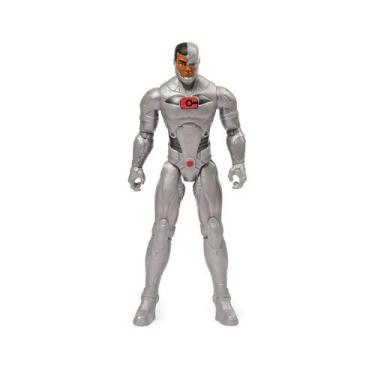 Imagem de Figura Articulada - Cyborg - 30 Cm - Liga Da Justiça - Dc Comics - Sun