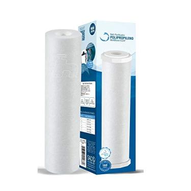 Imagem de Refil Purificador de Água PP 9,3/4” - Planeta Água 1016/20 Refil para Purificador Lorenzetti | Fortlev PP 9" Planeta Água 1016/20