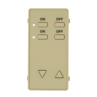 Imagem de Leviton Kit de mudança de cor DCK2D-I para controle de 2 endereços Decora Home Controls (DHC), marfim