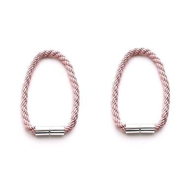 Imagem de 1 peça Cortina Magnética Acessórios de Sala Cilindro Bola Suspensa Suporte de Corda Corda Corda Corda Decoração de Corda Suspensão de Pendurado